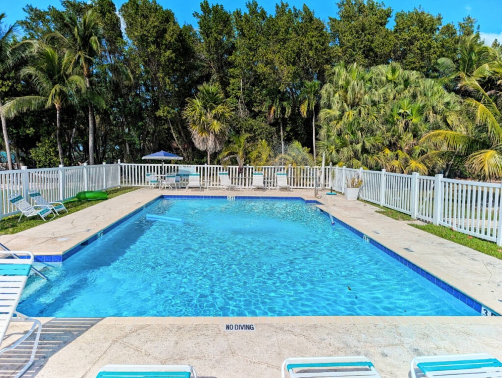 Swimming Pool at Coral Bay Resort Islamorada Florida Keys 1