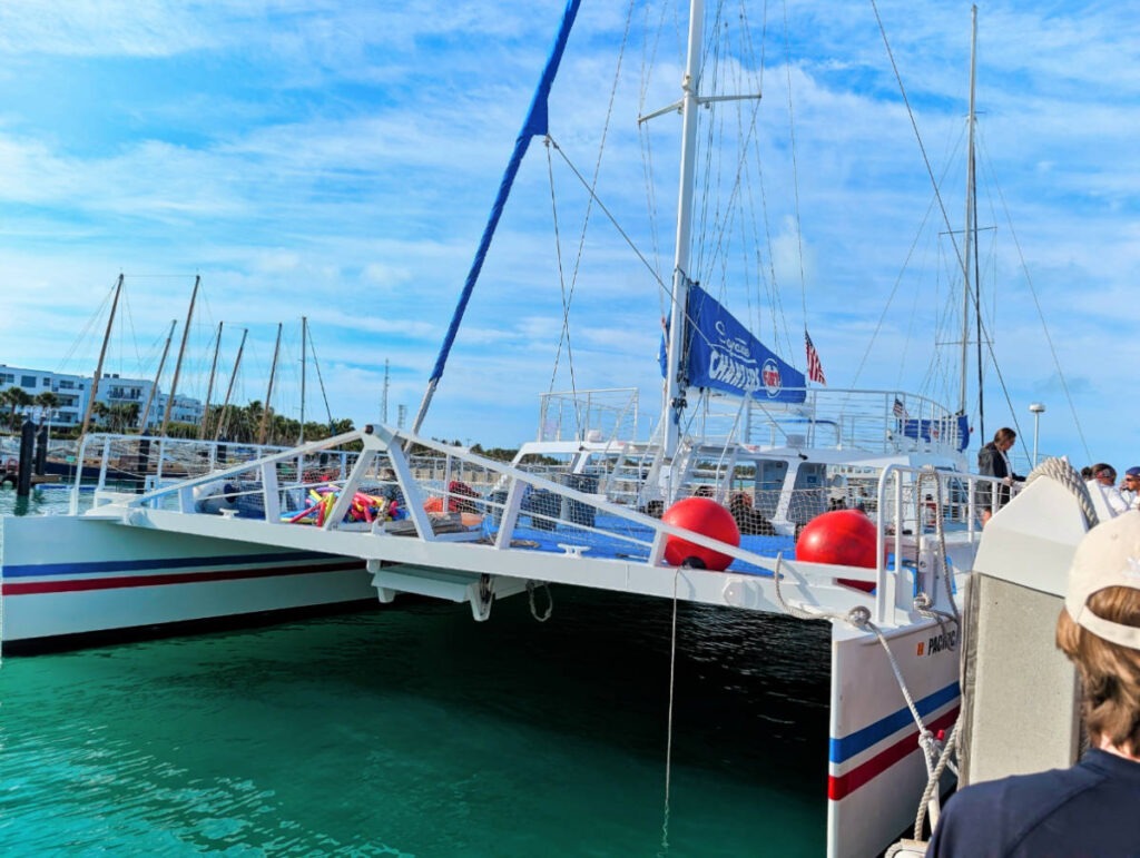 Fury Watersports Catamaran in Opal Key Marina Key West Florida Keys 1