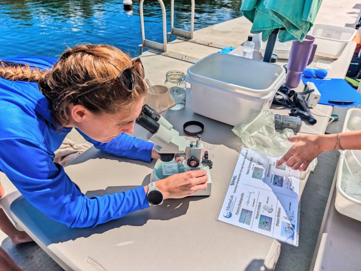 Marine Biologist for Snorkeling at Jules Marine Lab Key Largo Florida Keys 2