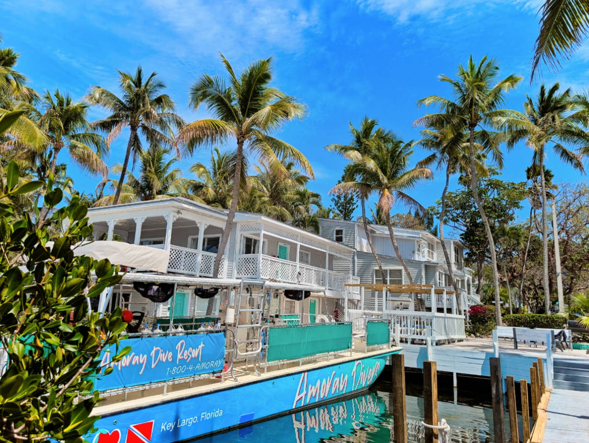 Amoray Divers Catamaran at Amoray Dive Resort Key Largo Florida Keys 1