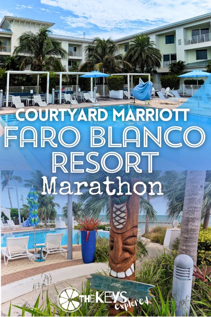 The Courtyard Faro Blanco Resort is an ideal stay with older kids/teens when you're planning a trip to Marathon in the Middle Keys. With two swimming pools, its own snorkeling cove, free bikes and so many other things to do, the Courtyard Faro Blanco is a fun Florida Keys getaway.