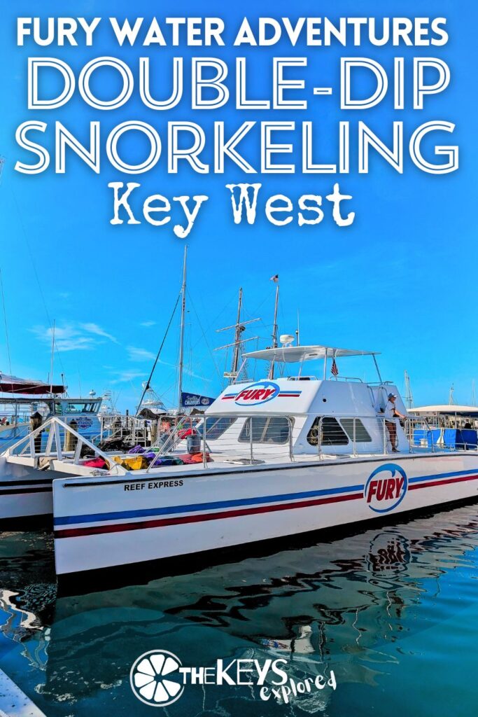 The Double Dip Snorkel tour with Fury Water Adventures in Key West is a great way to maximize your time exploring the reefs off Key West. With two stops, see what makes this particular catamaran snorkeling tour such a good trip with teens or intermediate snorkelers.