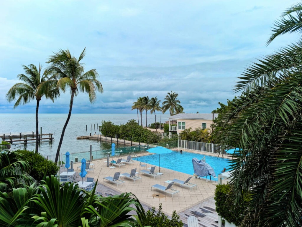 Marina swimming pool at Courtyard Marriott Faro Blanco Resort Marathon Florida Keys 2