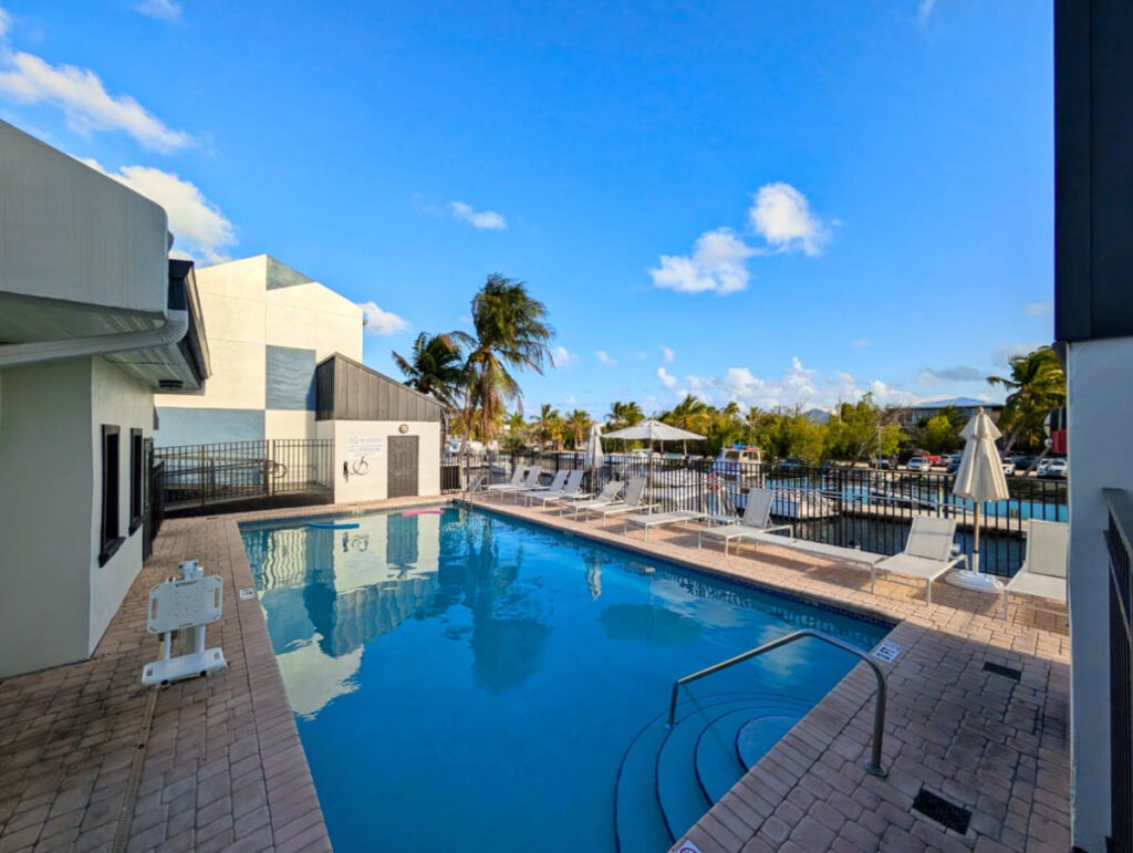 Swimming Pool at Waterside Inn and Suites Key Largo Florida Keys 1