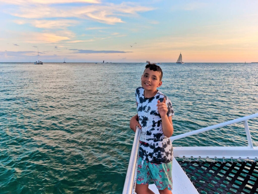 Taylor Family on Fury Double Dip Snorkel Tour Key West Florida Keys 2