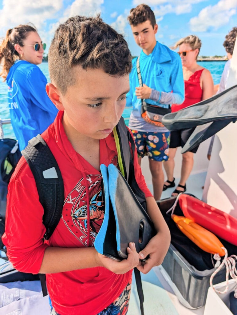Taylor Family on Sunset Watersports Rise and Reef Snorkeling Tour Key West Florida Keys 7