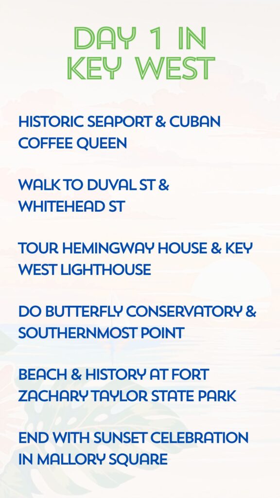 Key West Itineraries