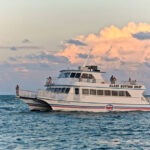 Sunset on Fury Glass Bottom Boat Tour Key West Florida Keys