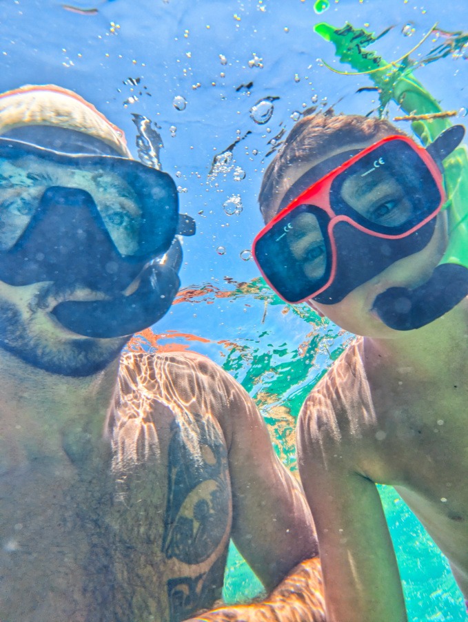 Taylor Family Snorkeling with Danger Charters in Key West Florida Keys