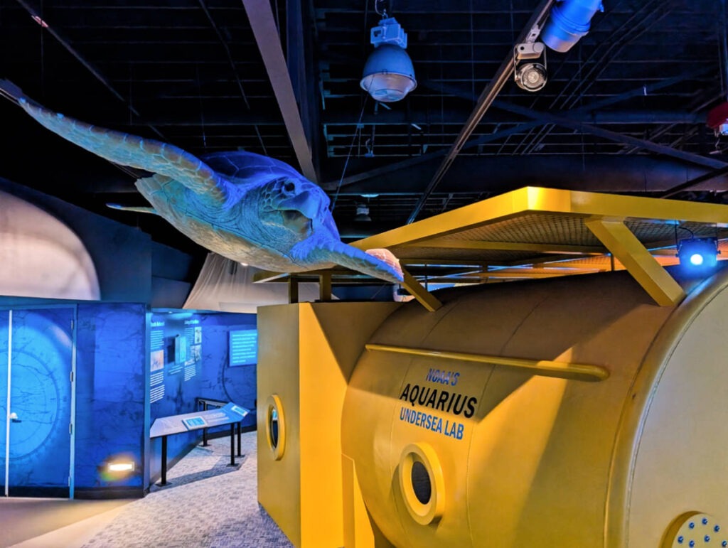 Undersea Lab exhibit at Florida Keys Eco Discovery Center Key West