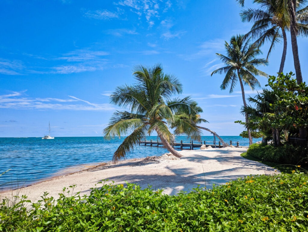 Beach at Grassy Flats Resort Grassy Key Marathon Florida Keys