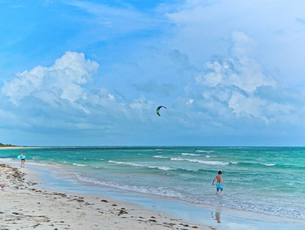 Kite Surfer at Sandspur Beach Bahia Honda State Park Lower Florida Keys