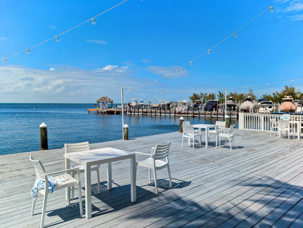 Sun Deck at Amoray Dive Resort Key Largo Florida Keys