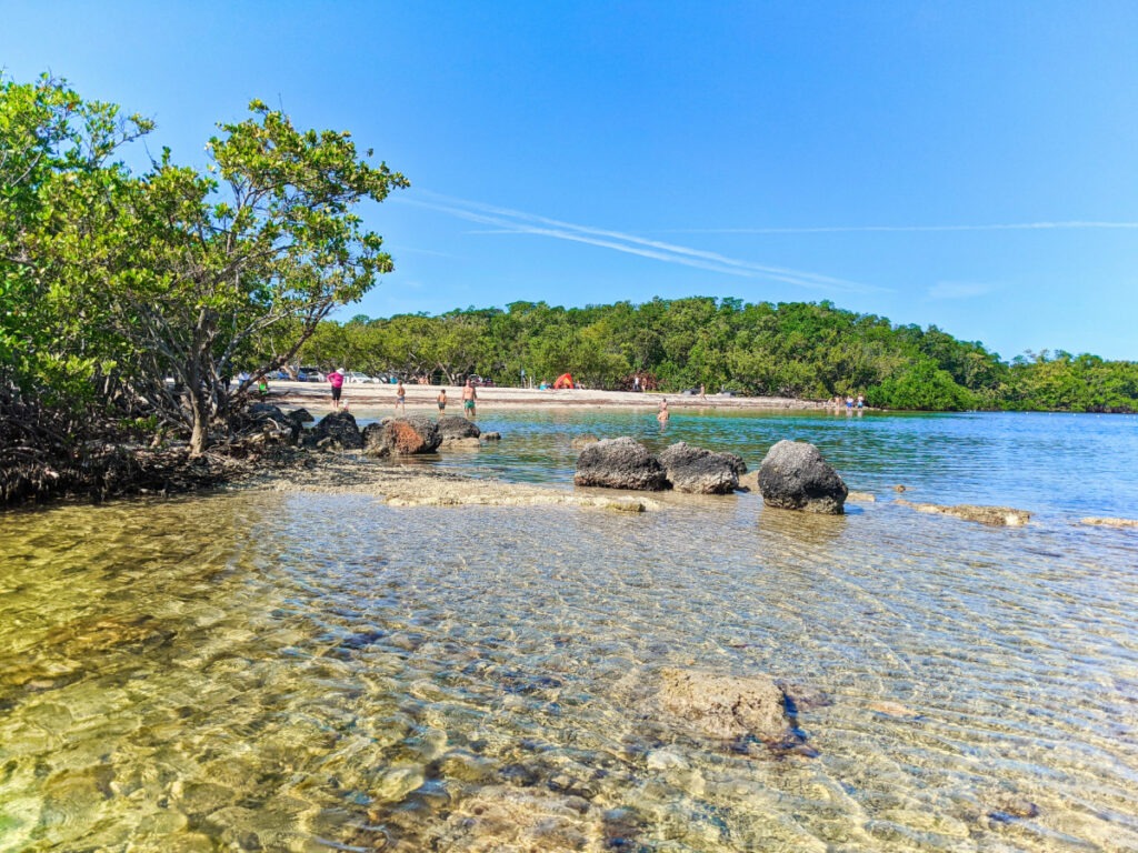Swimming area at John Pennekamp Coral Reef State Park Key Largo Florida Keys 2020