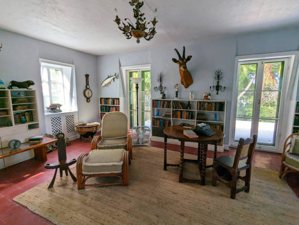 Carriage House Study at Hemingway Home and Museum Key West Florida Keys