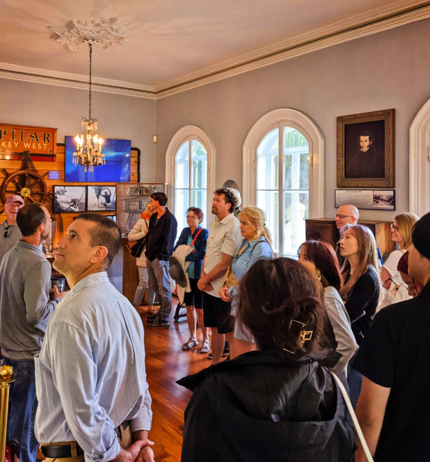 Guided Tour in Hemmingway House Key West Florida Keys